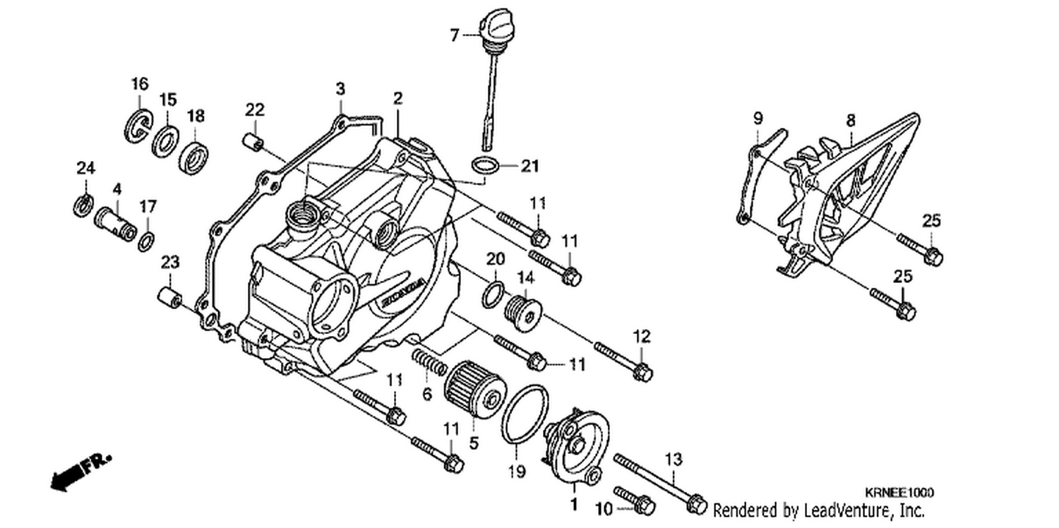  L. CRANKCASE COVER