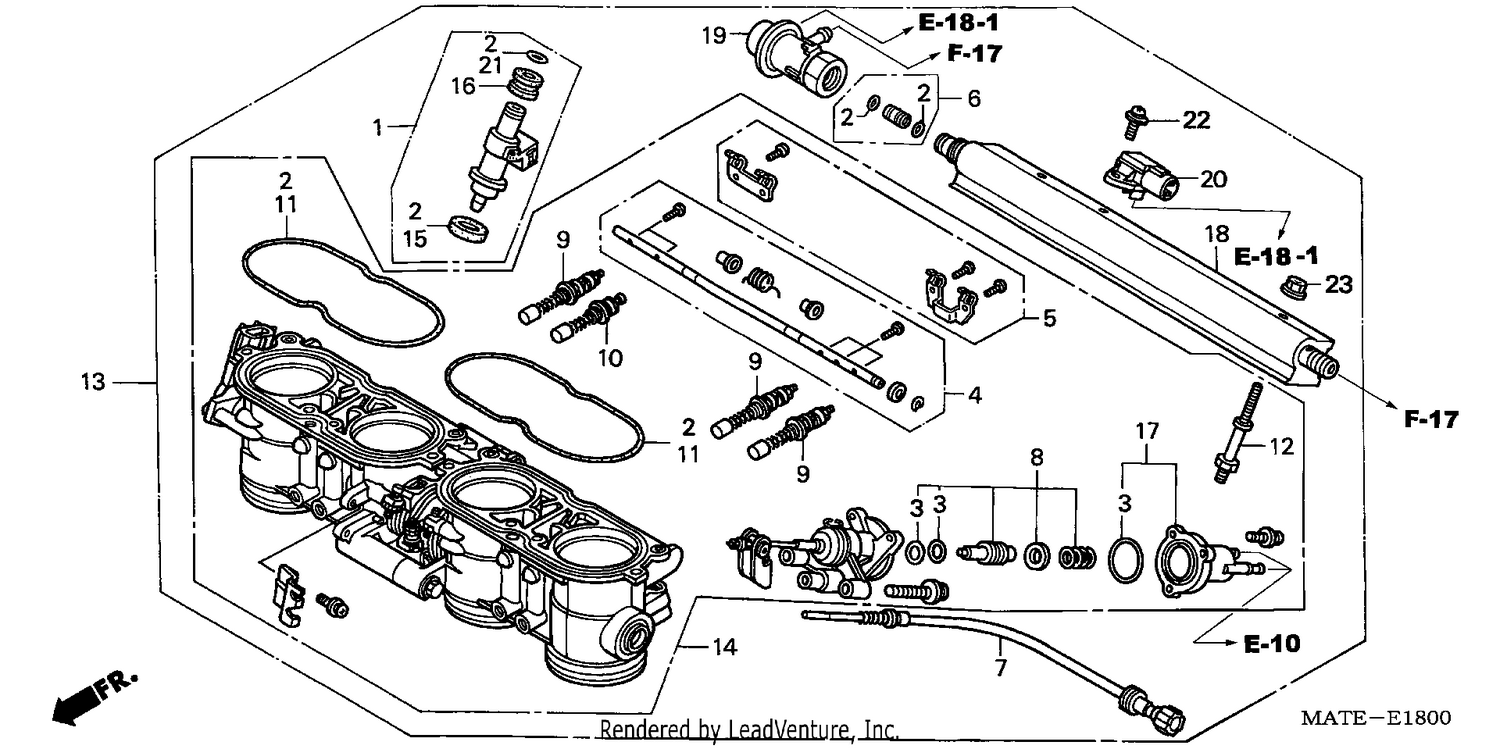 THROTTLE BODY (ASSY.)