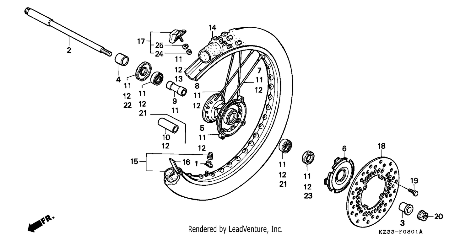 FRONT WHEEL