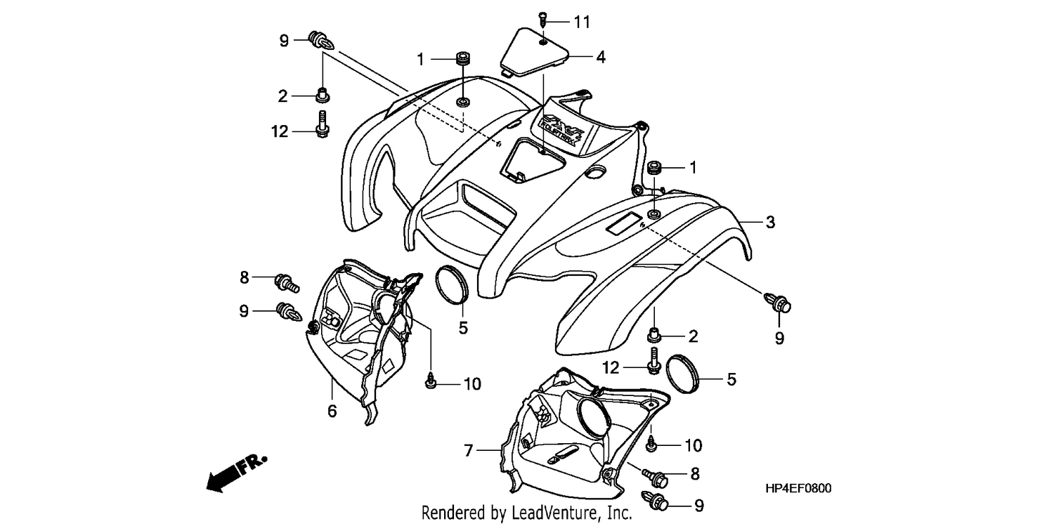 FRONT FENDER