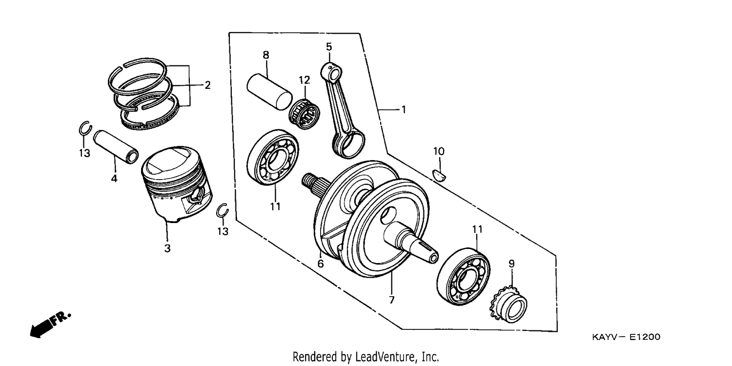 CRANKSHAFT /PISTON