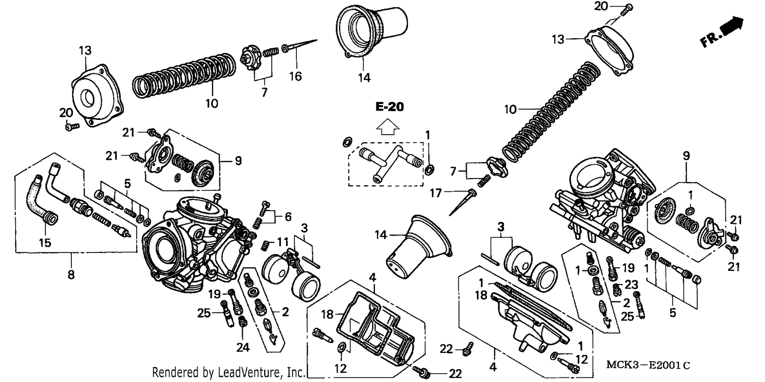 CARBURETOR (COMPONENT PARTS)