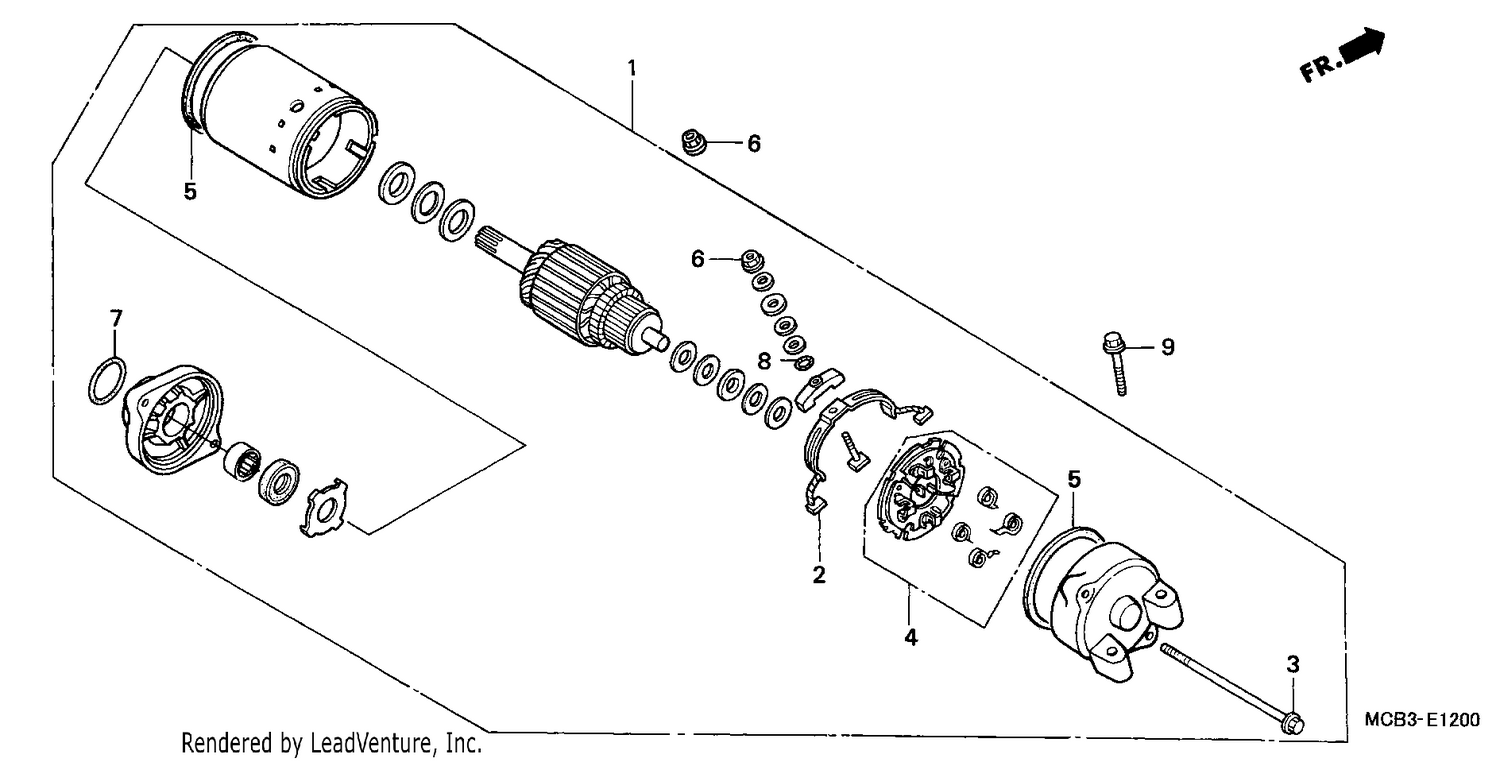 STARTING MOTOR