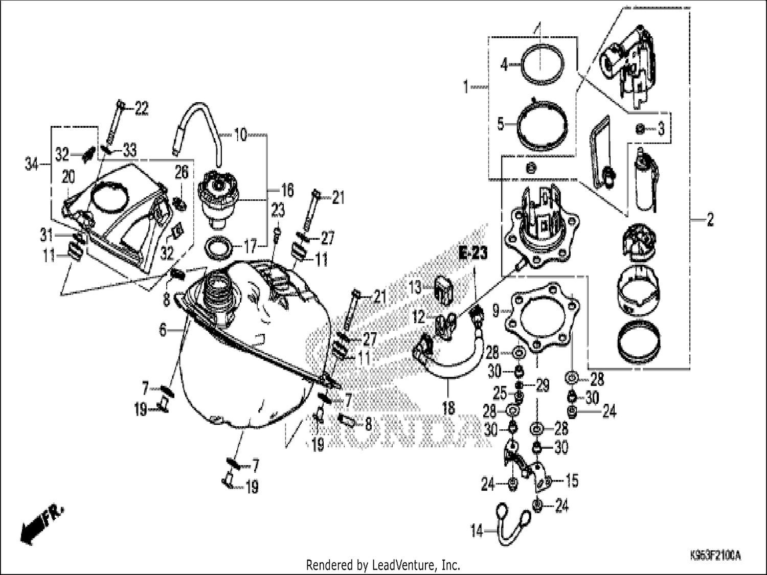  FUEL TANK (CRF250R)