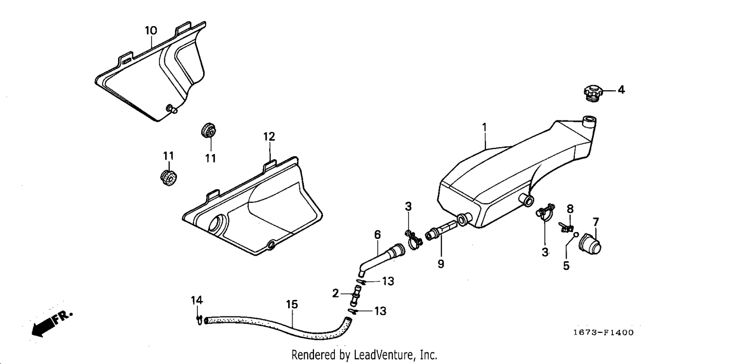 SIDE COVER/OIL TANK