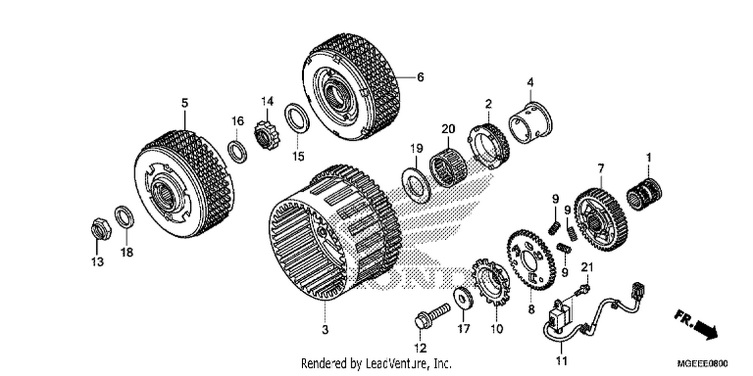  CLUTCH (VFR1200FD)