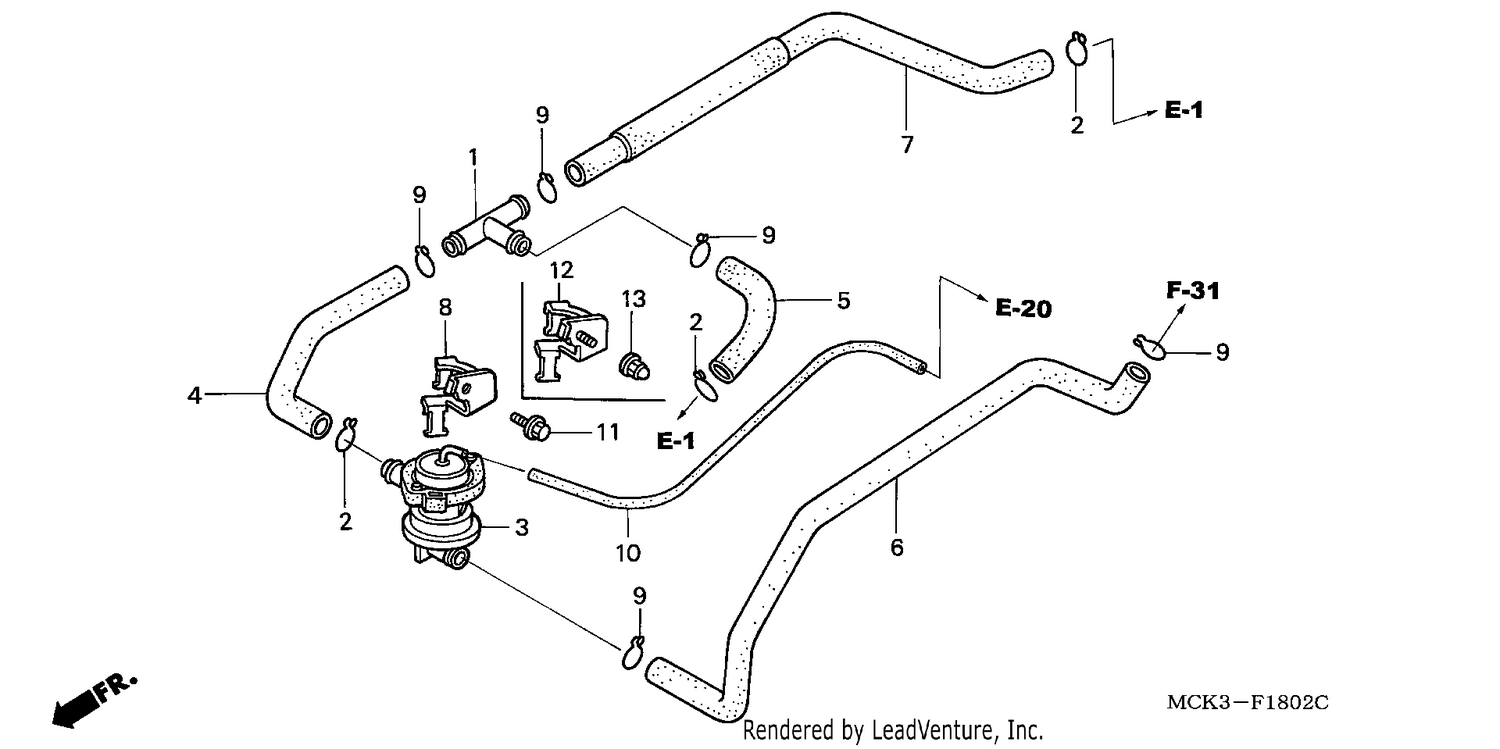 AIR INJECTION CONTROL VALVE