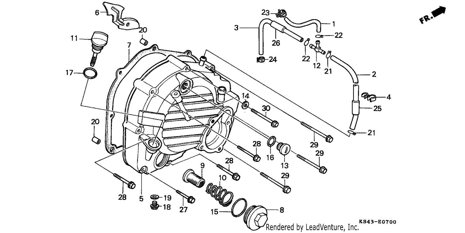 RIGHT CRANKCASE COVER