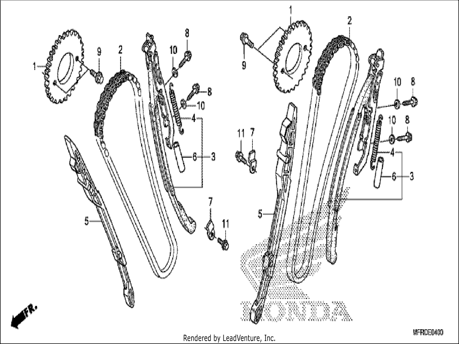  CAM CHAIN/TENSIONER