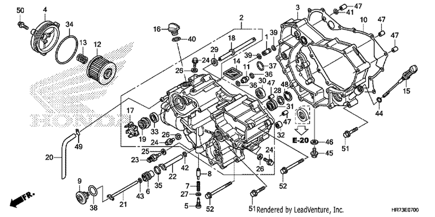  FRONT CRANKCASE COVER