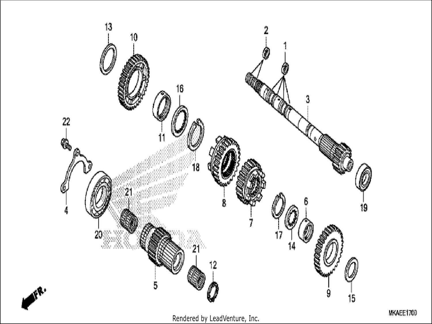  TRANSMISSION (MAINSHAFT)