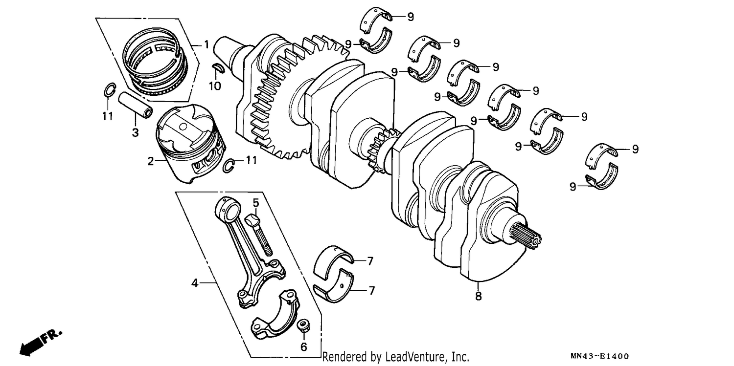 CRANKSHAFT/PISTON