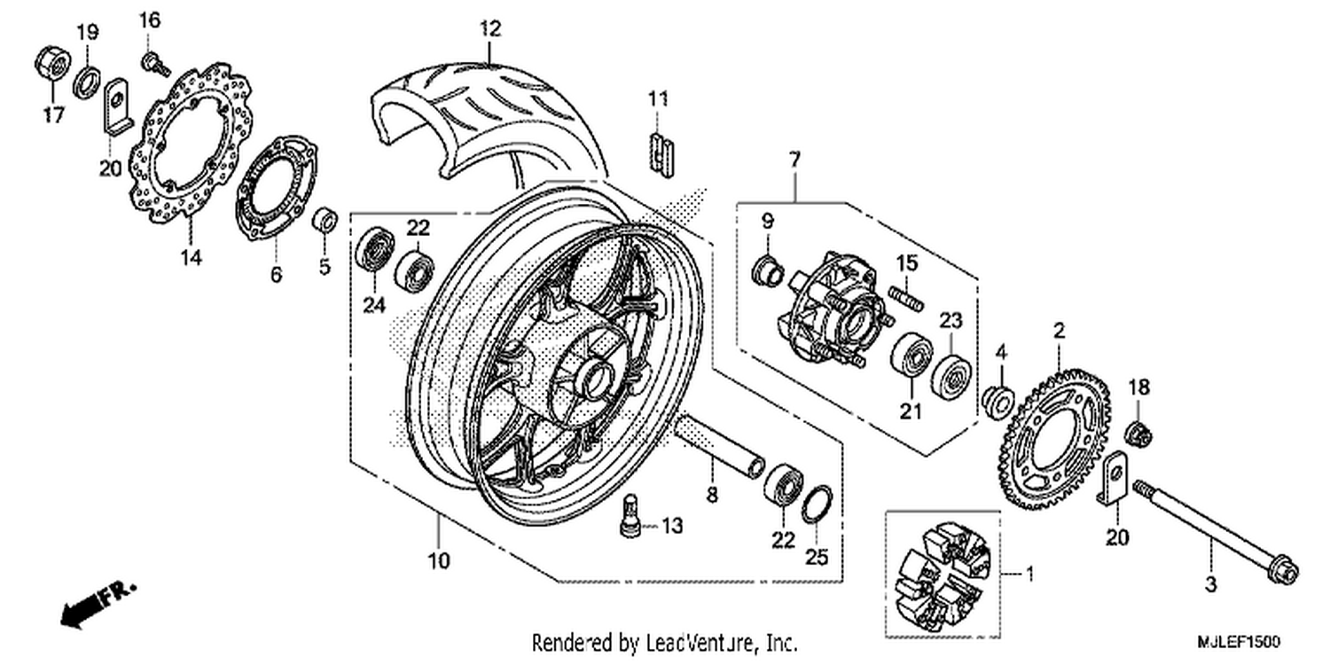  REAR WHEEL