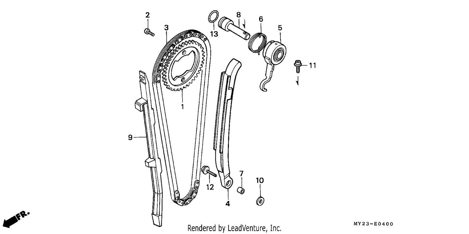 CAM CHAIN/TENSIONER