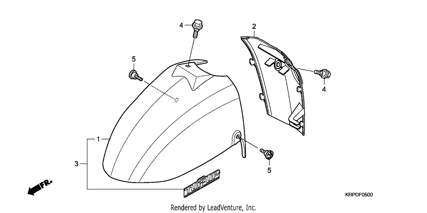 FRONT FENDER