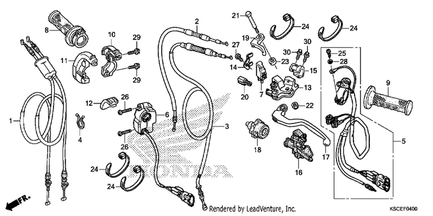  HANDLE LEVER/SWITCH/CABLE
