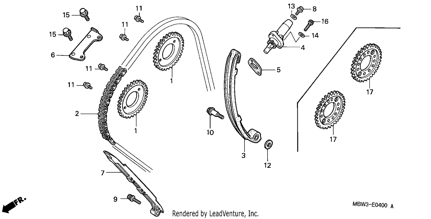 CAM CHAIN/TENSIONER