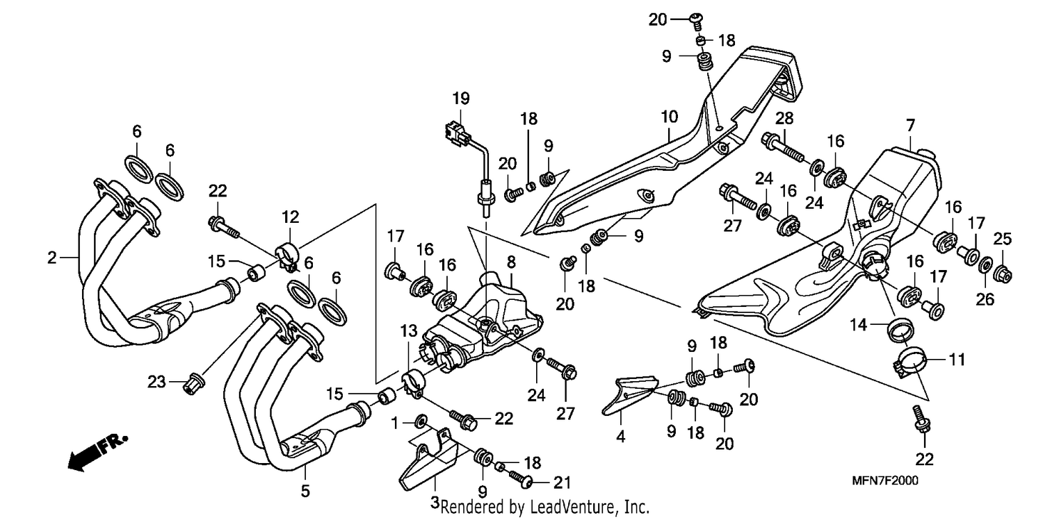 EXHAUST MUFFLER