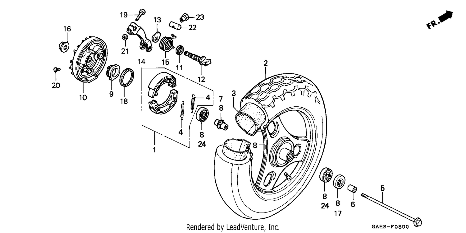 FRONT WHEEL