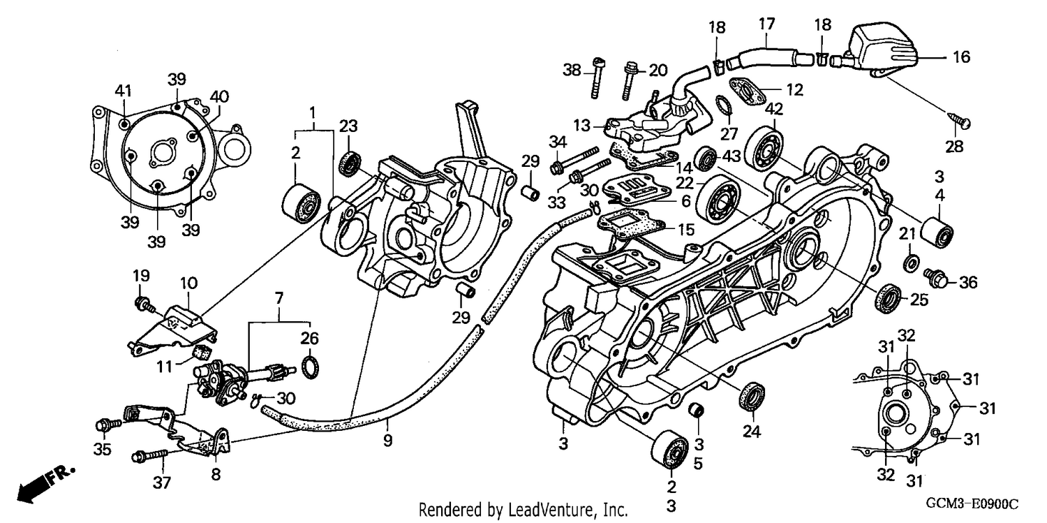 CRANKCASE/OIL PUMP