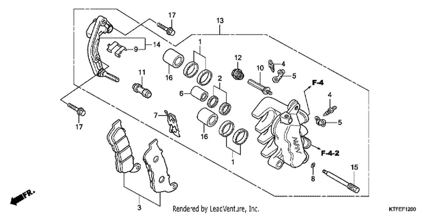 FRONT BRAKE CALIPER