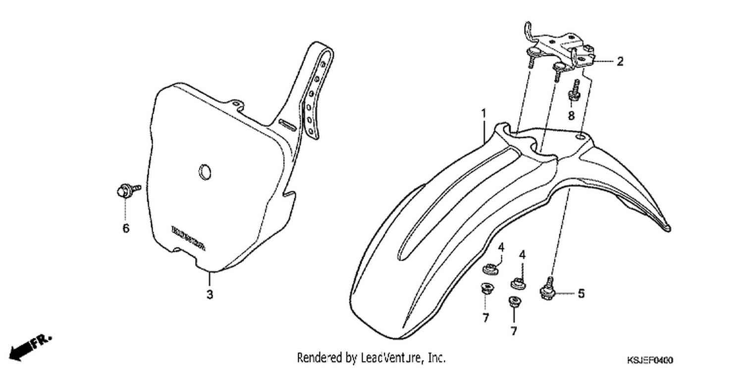  FRONT FENDER