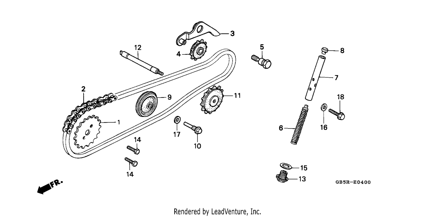 CAM CHAIN/TENSIONER