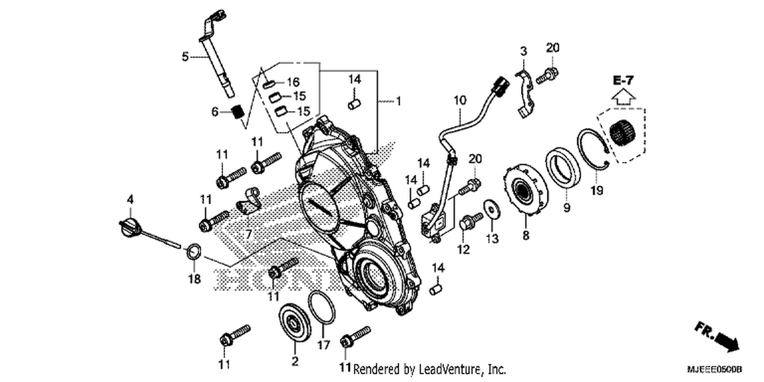  RIGHT CRANKCASE COVER
