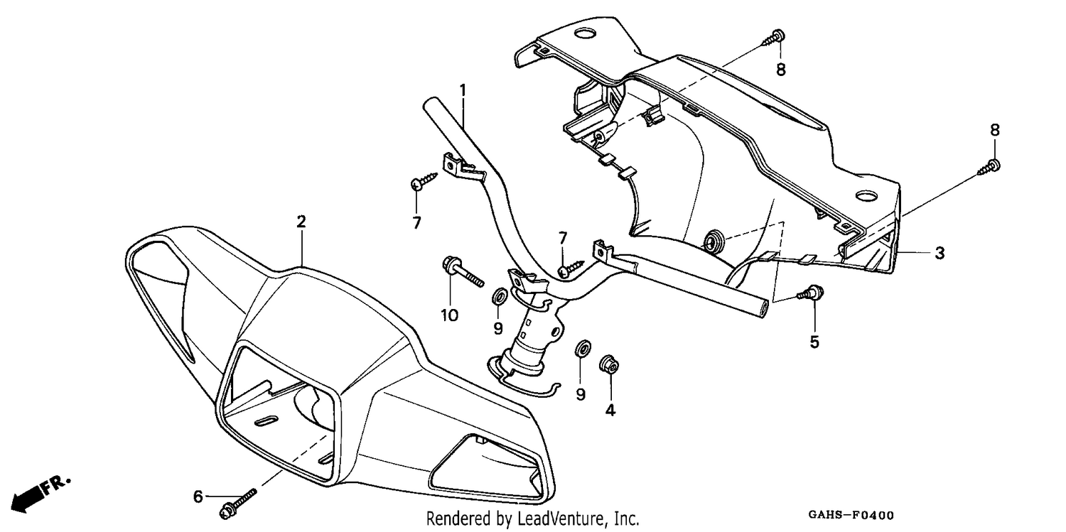 STEERING HANDLE/ HANDLE COVER