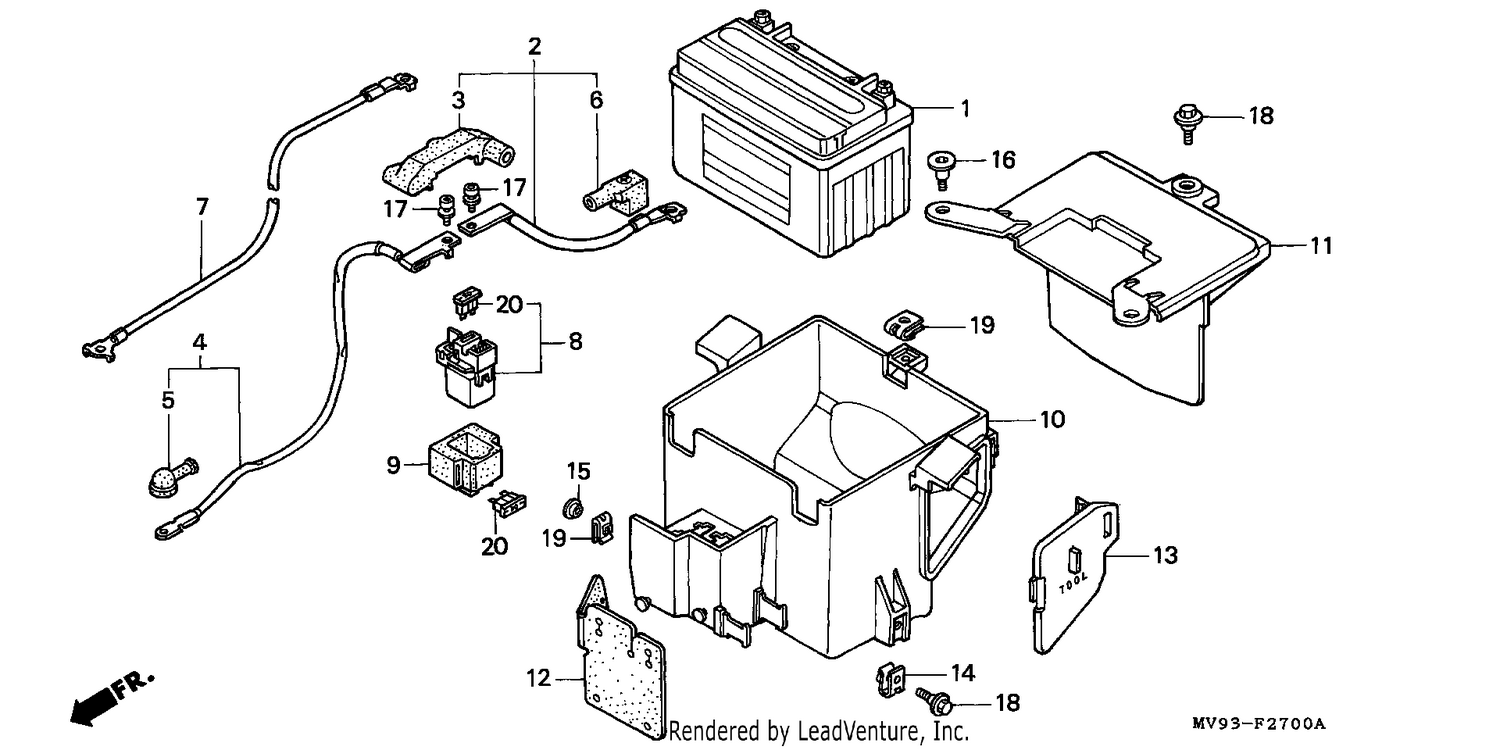 BATTERY/BATTERY BOX