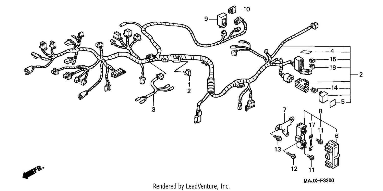 WIRE HARNESS (ST1100)