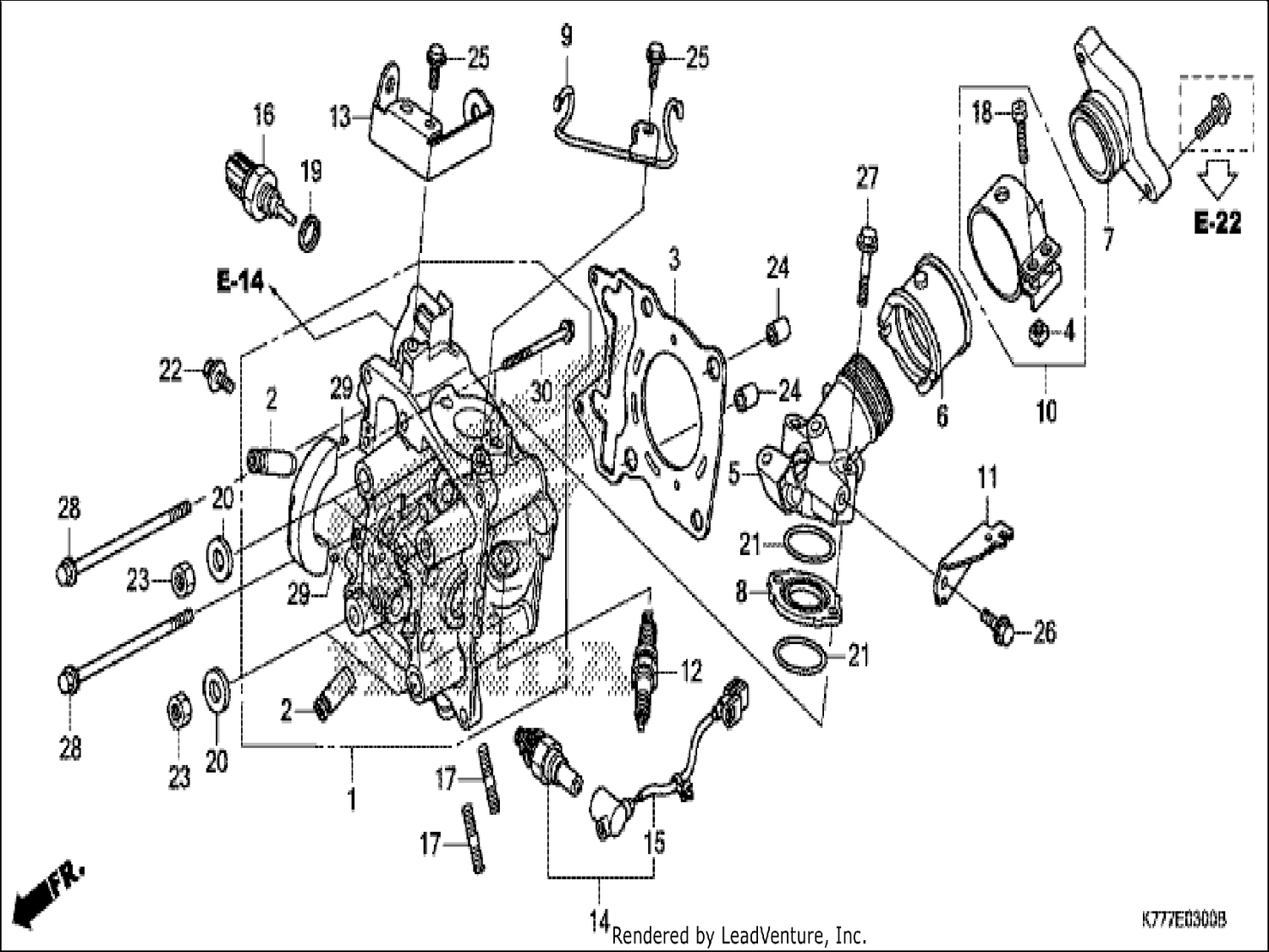 CYLINDER HEAD
