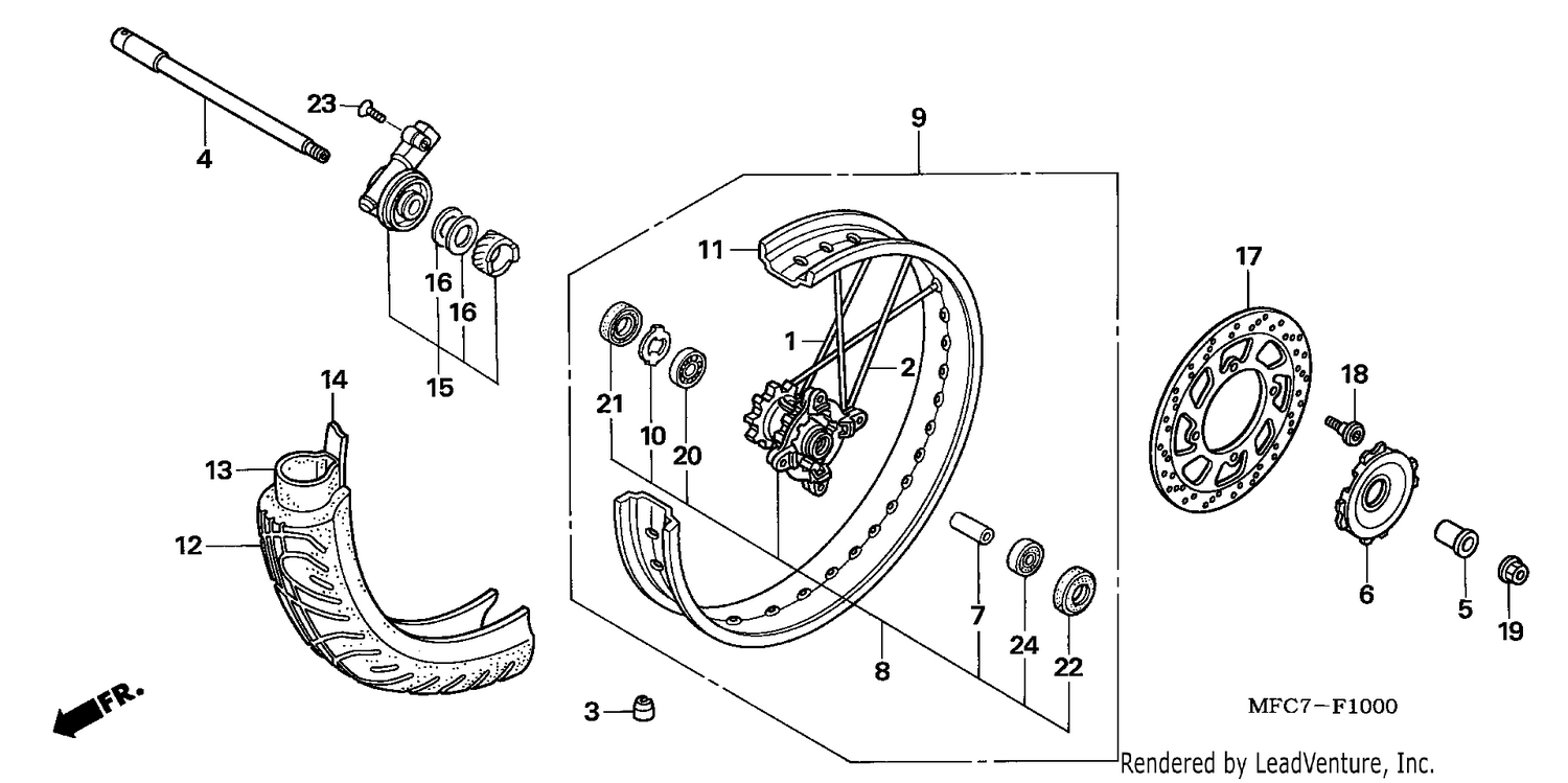 FRONT WHEEL
