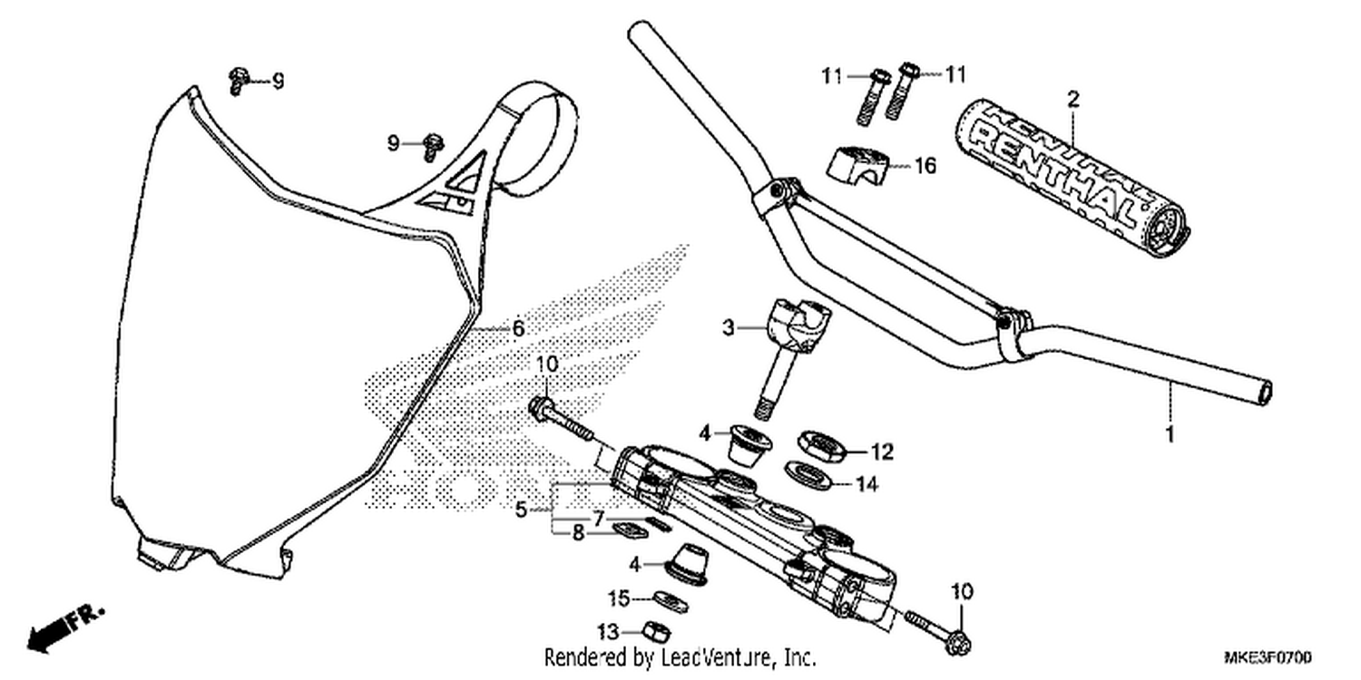  HANDLE PIPE/TOP BRIDGE