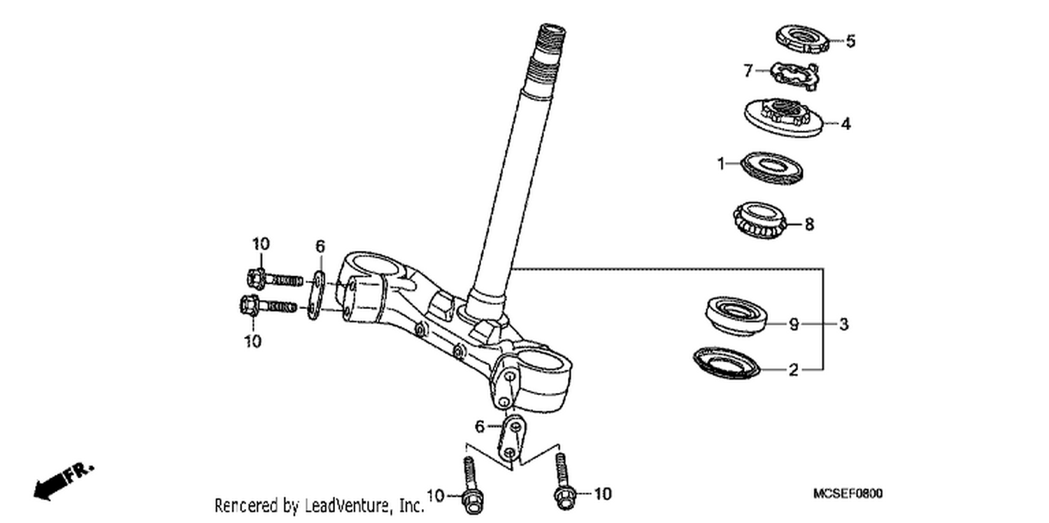  STEERING STEM