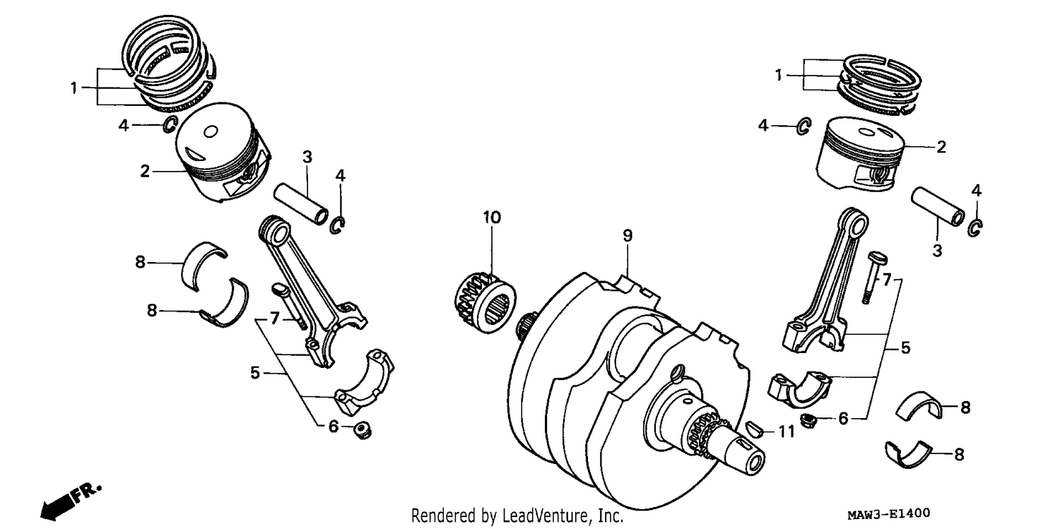 CRANKSHAFT/PISTON