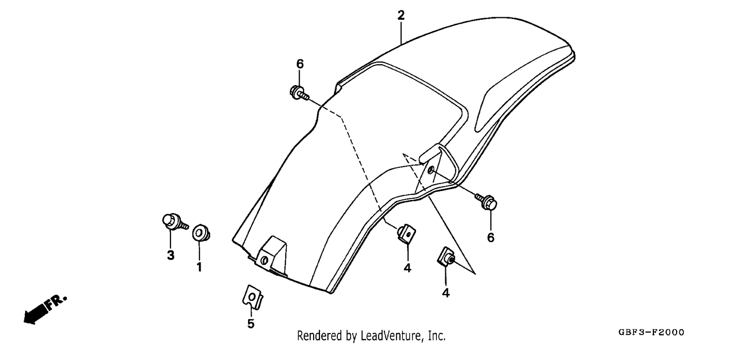 REAR FENDER
