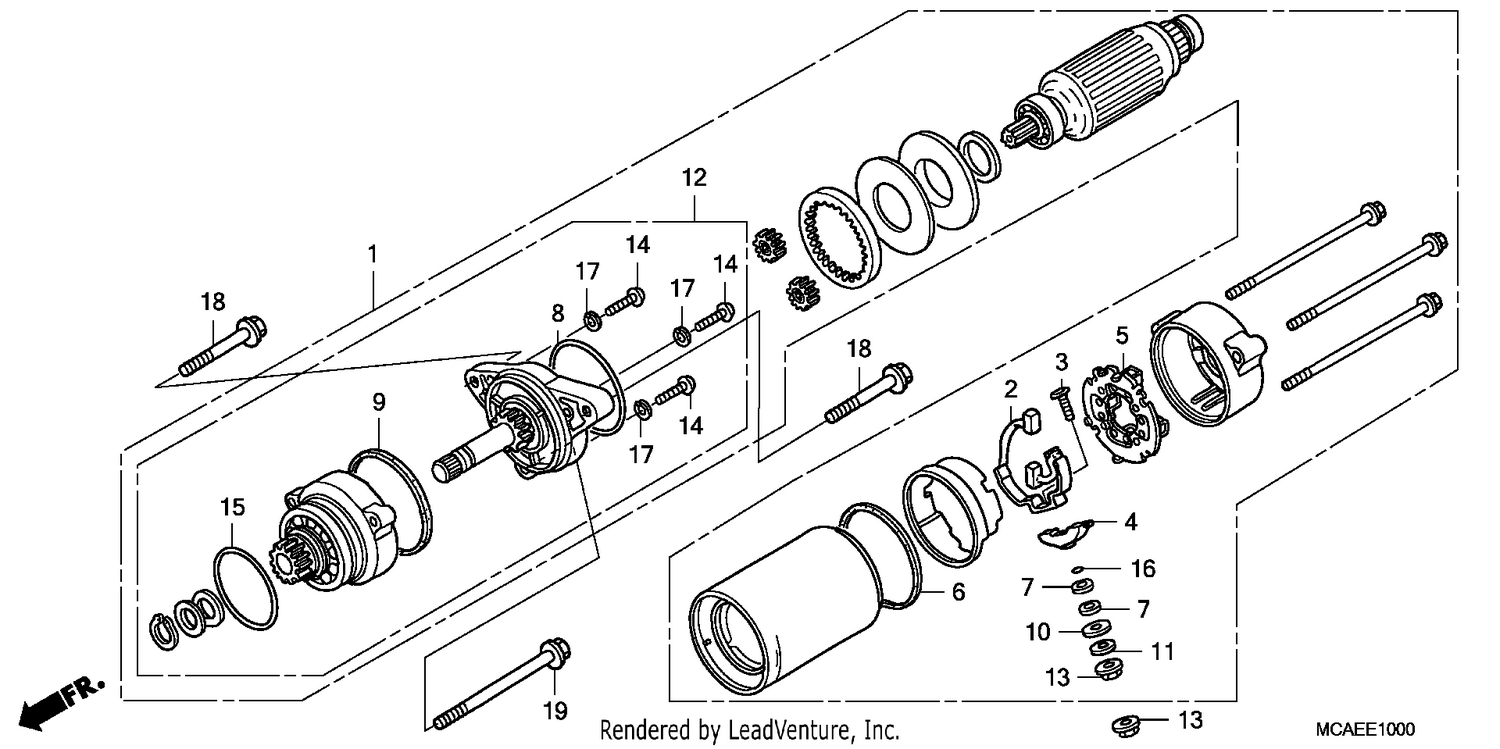 STARTER MOTOR
