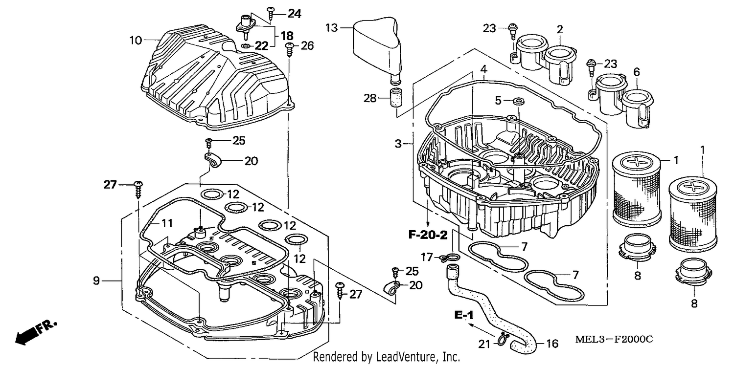 AIR CLEANER (CBR1000RR4/5)