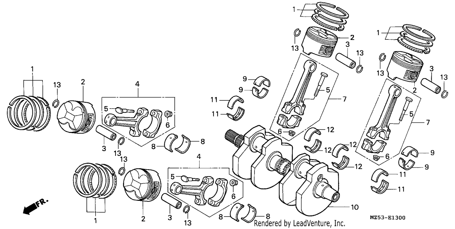 CRANKSHAFT/PISTON