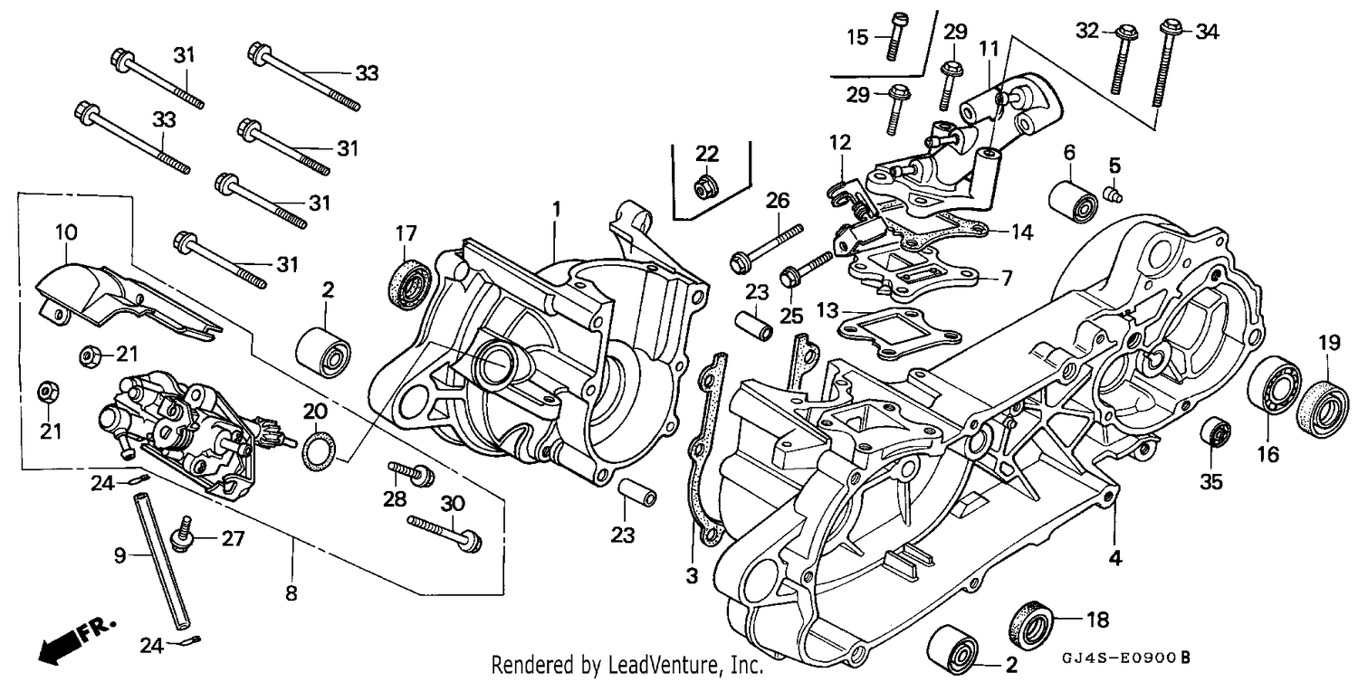 CRANKCASE/OIL PUMP