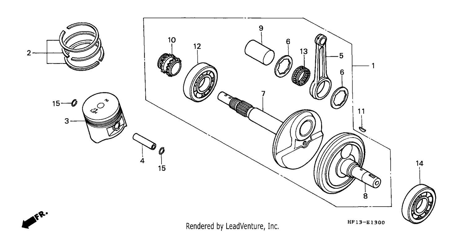 CRANKSHAFT/PISTON