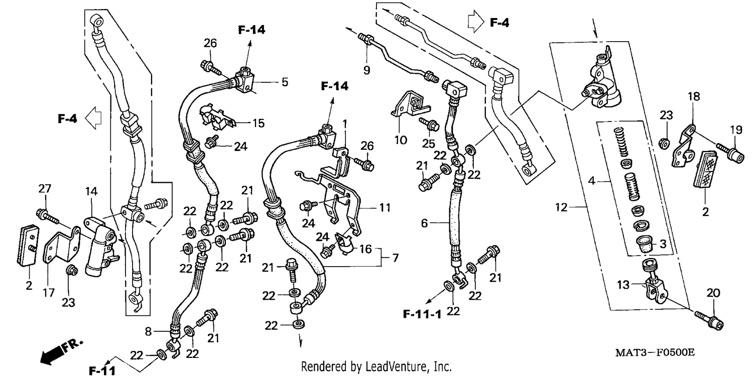 SECOND MASTER CYLINDER