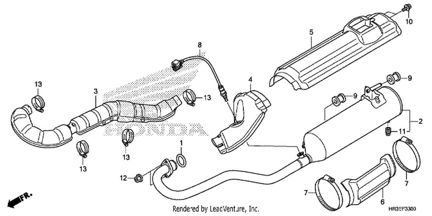  EXHAUST MUFFLER