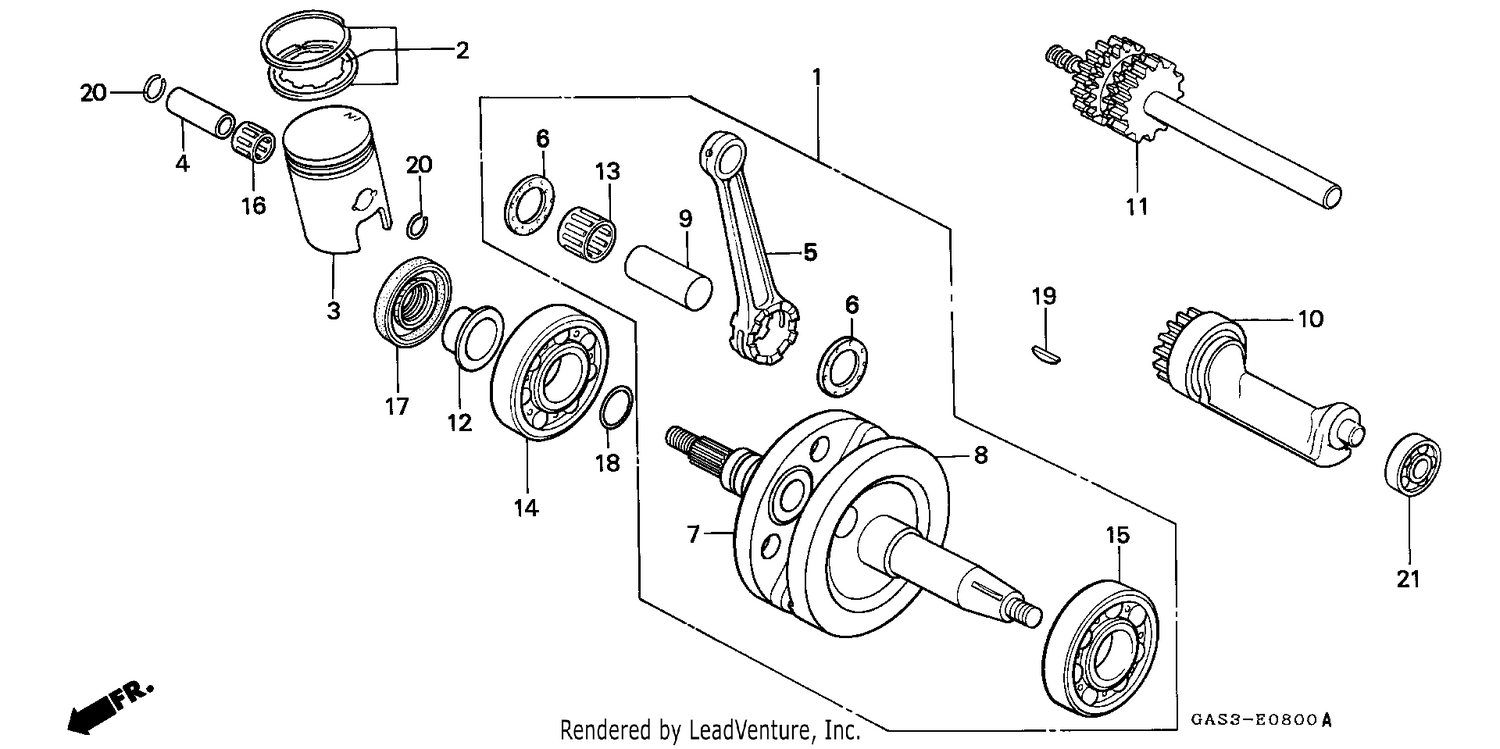 CRANKSHAFT/PISTON