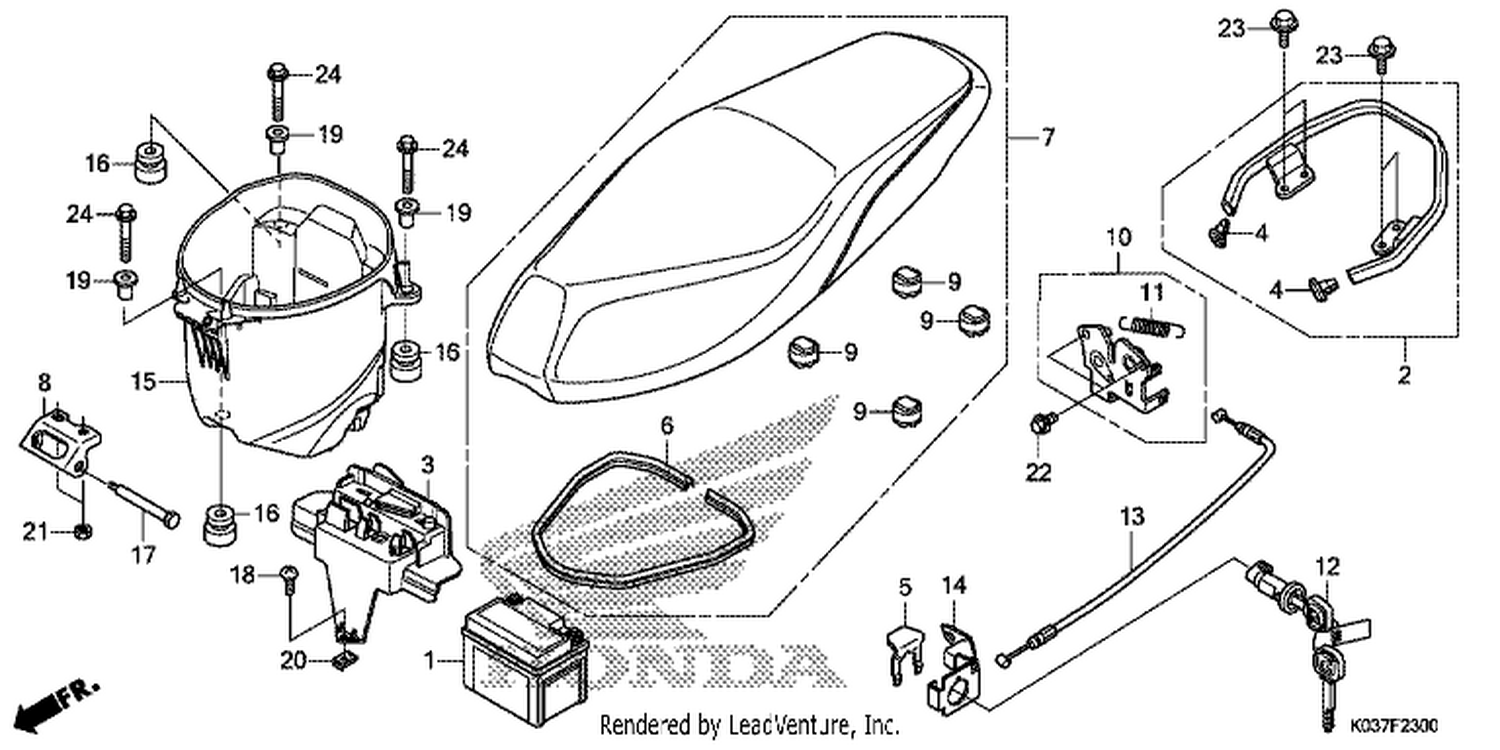 SEAT/ BATTERY