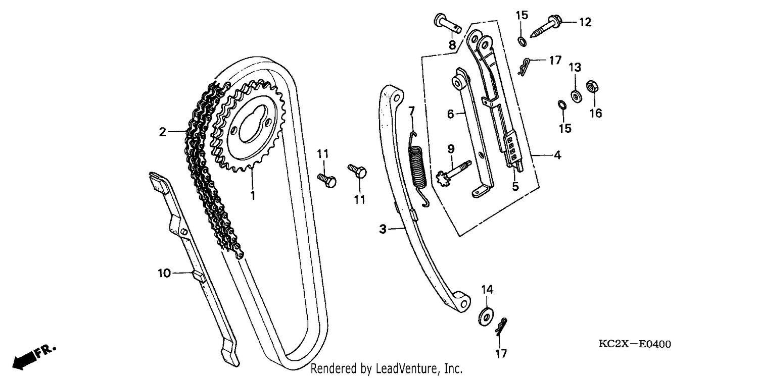 CAM CHAIN/TENSIONER