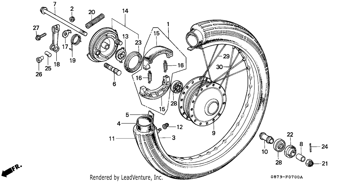 FRONT WHEEL