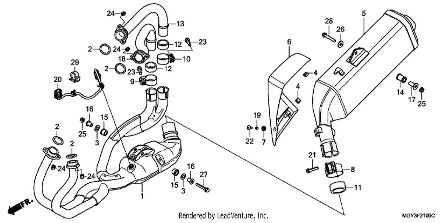  EXHAUST MUFFLER