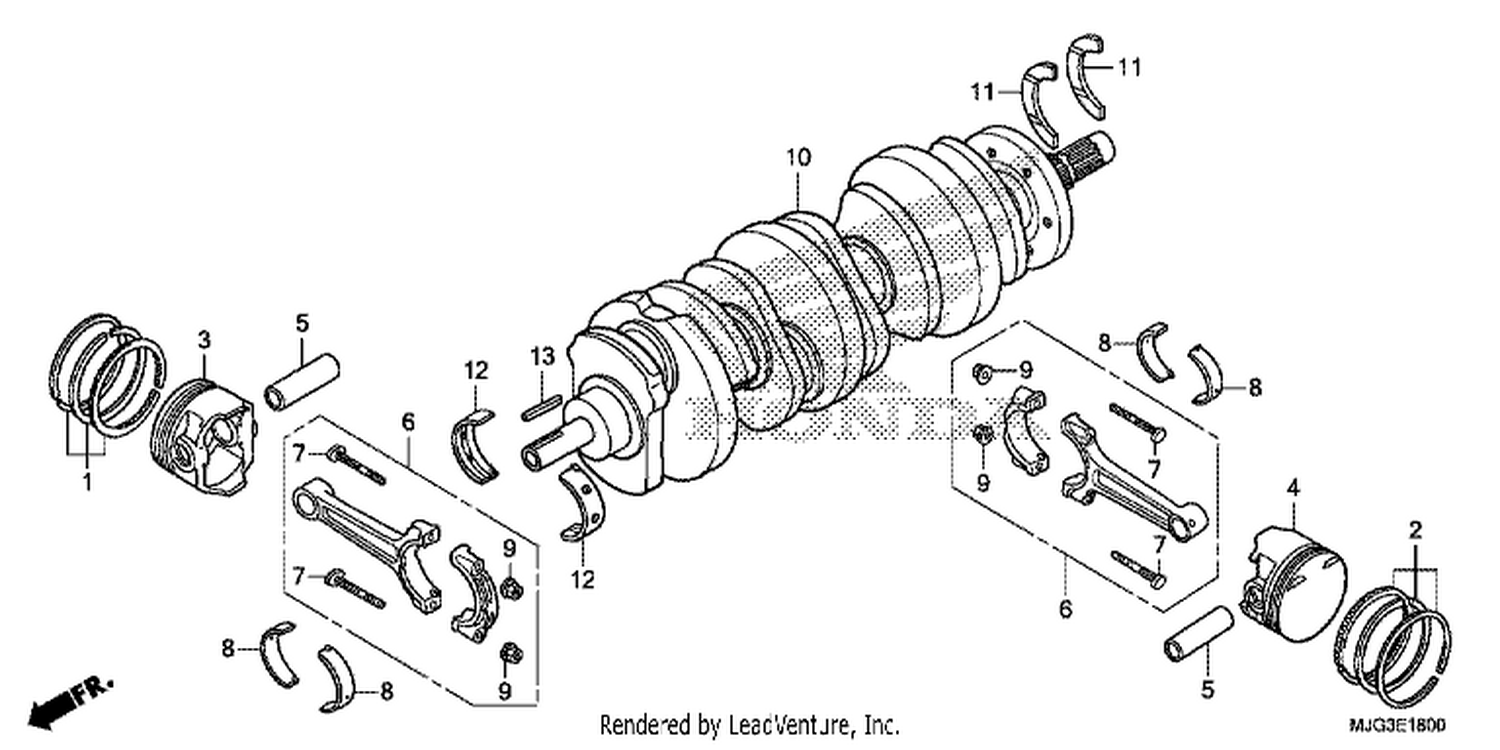  CRANKSHAFT/PISTON
